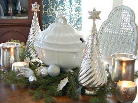 Новый год: праздничное декорирование стола