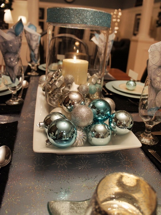 Новый год: праздничное декорирование стола